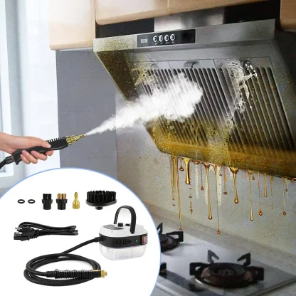 Nettoyeur à vapeur de 900 ml avec stérilisation à haute température pour climatisation – Image 16