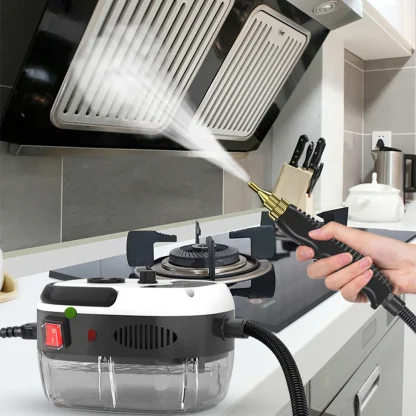 Nettoyeur à vapeur de 900 ml avec stérilisation à haute température pour climatisation – Image 2