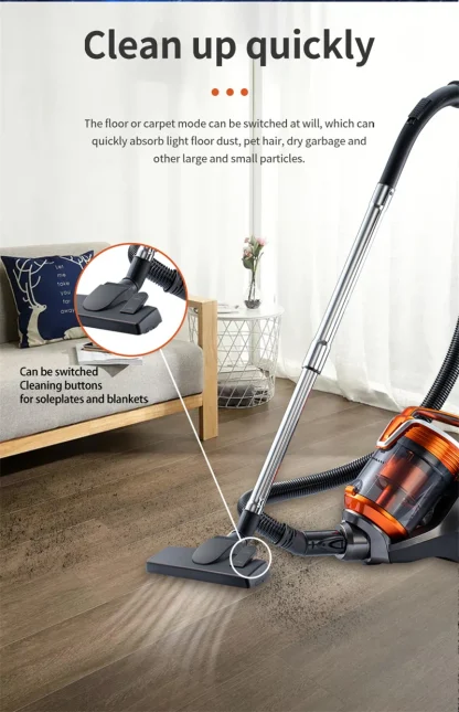 Aspirateur cylindrique 15000PA 3600W – Image 16