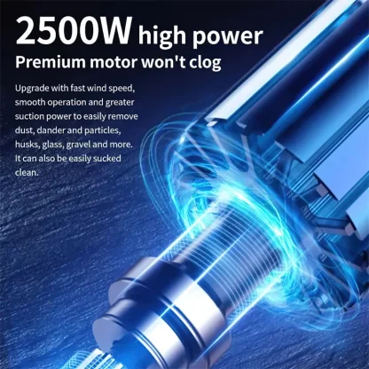 Aspirateur cylindrique 15000PA 3600W – Image 20