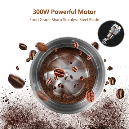 Moulin à grains de café électrique polyvalent – Image 10