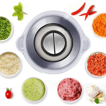 BioloMix-Hachoir à viande électrique en acier inoxydable – Image 15