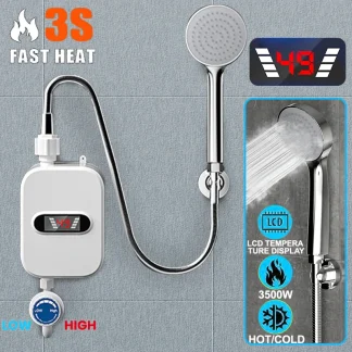 Chauffe-eau instantané douche 220V robinet de salle de bains