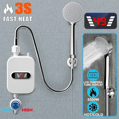 Chauffe-eau instantané douche 220V robinet de salle de bains