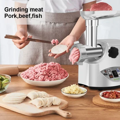 BioloMix robuste 3000W Max puissant hachoir à viande électrique maison – Image 13
