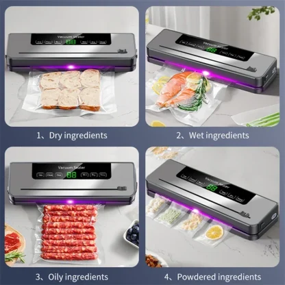 Machine à sceller sous vide automatique pour aliments – Image 13