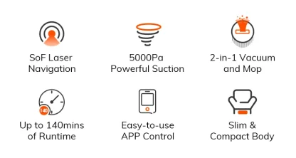 ILIFE-aspirateur robot V20 – Image 9