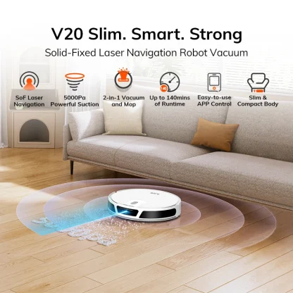 ILIFE-aspirateur robot V20 – Image 2