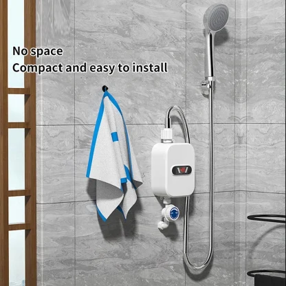Chauffe-eau instantané douche 220V robinet de salle de bains – Image 3