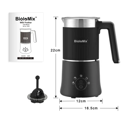 BioloMix-Mousseur à Lait et Cuiseur Vapeur Amovible – Image 18