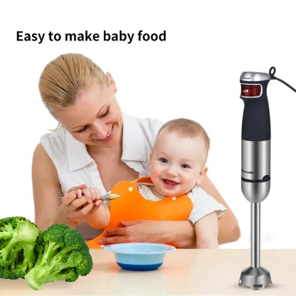 BioloMix par ELEKCHEF 5 en 1 multifonctionnel 1200W électrique mélangeur – Image 15