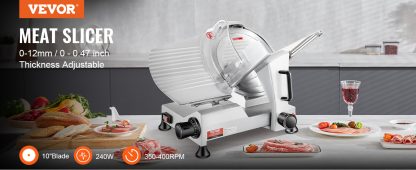 VEVOR Trancheuse Électrique Commerciale 240 W – Image 9